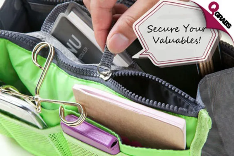 For QR59, Be Sophisticated and Organized with a Handbag Organizer! (QR180 Value)